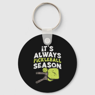 Funny Pickleball Nyckelring