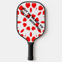 FUNNY PICKLEBALL PADDLE PICKUPARE LINJER