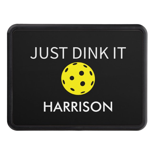 Funny Pickleball Player Dink IT-Personlig Dragkroksskydd (Framsidan)