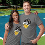 Funny Pickleball Player Monster Beast Klo Anpassni T Shirt<br><div class="desc">Lönsam pickleball-skjorta med en beast klo som håller en pickleball. Lägg till en anpassningsbar för att anpassa - eller ta bort. Underbar för tävlingsspel eller tävlingsspel.</div>