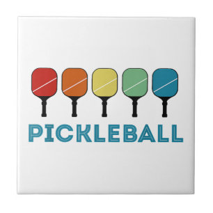 Funny Pickleball Retro-Vintage Kakelplatta