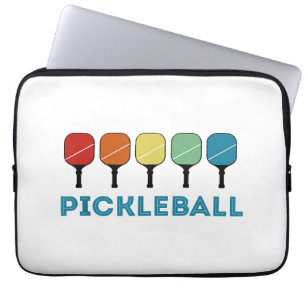 Funny Pickleball Retro-Vintage Laptop Fodral