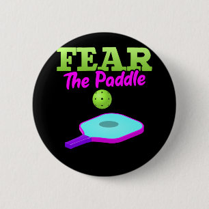 Funny Pickleball Sport Älskare Paddle Knapp