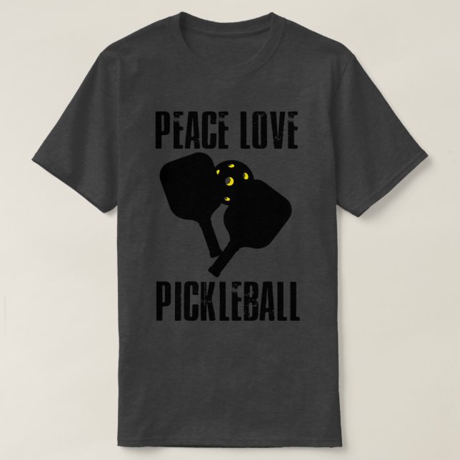 Funny Pickleball T Shirt (Design framsida)