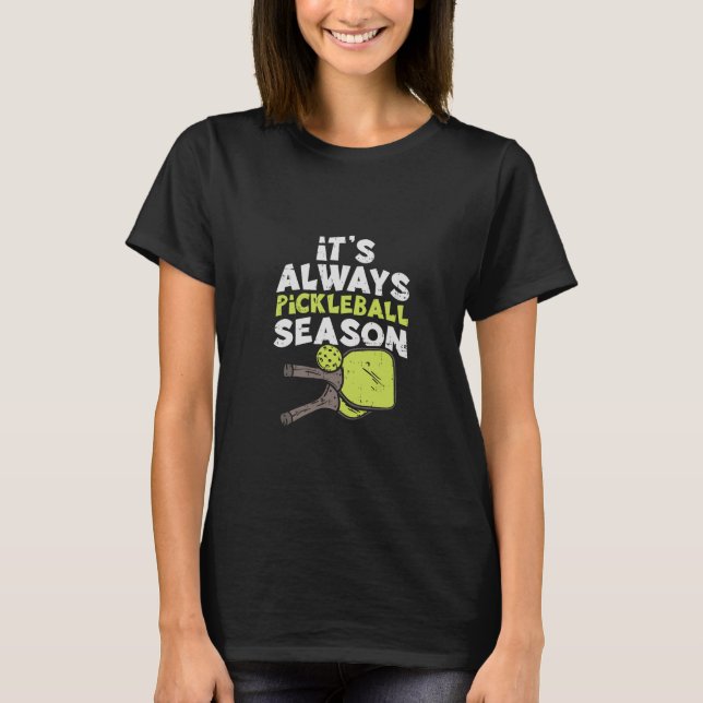 Funny Pickleball T Shirt (Framsida)