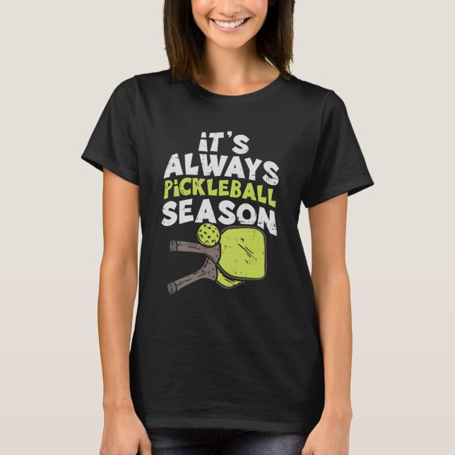 Funny Pickleball T Shirt (Framsida)