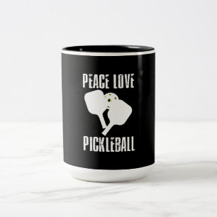 Funny Pickleball Två-Tonad Mugg
