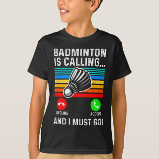 Funny Picklell Dminton Shuttle T Shirt