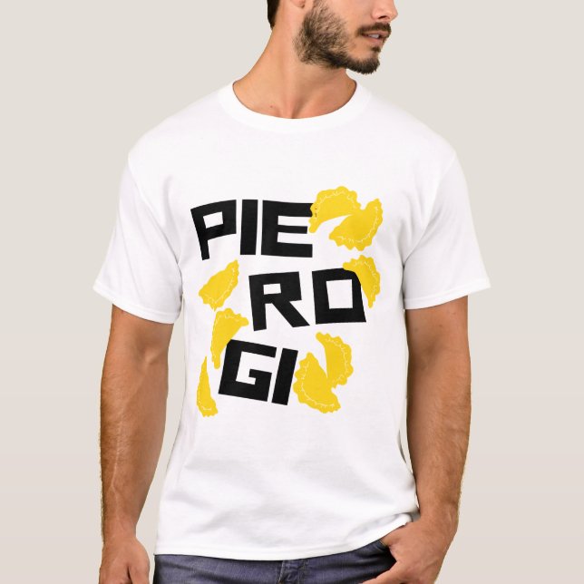 Funny Pierogi T-shirt (Framsida)