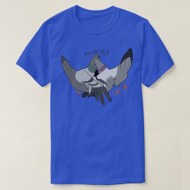 funny pigeon 6 t shirt (Design framsida)