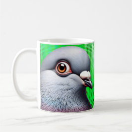Funny Pigeon Kaffemugg