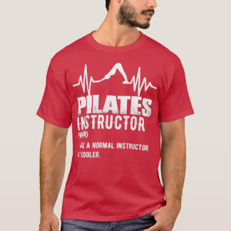 Funny Pilates Instruktör T Shirt