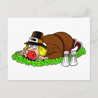 Funny Pilgrim Bild Vykort