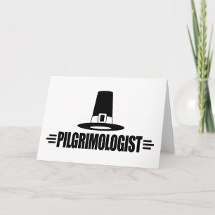 Funny Pilgrim Helgkort