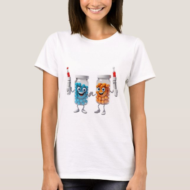 Funny Pill Bottle Tee (Framsida)