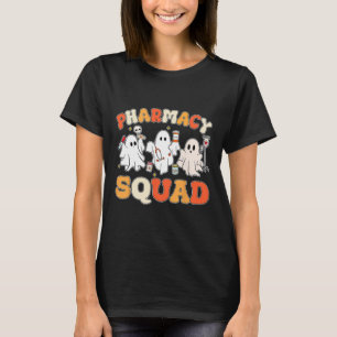 Funny Pills Pharmacy Pharmacist Squad Cute Hallowe T Shirt