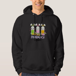 Funny Pills Pharmacy Squad Pharmacist Life Påsk Hoodie