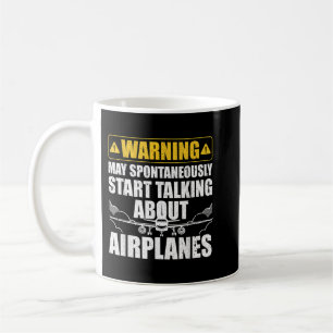 Funny Pilot Art För manar Women Aviation Pilot Air Kaffemugg