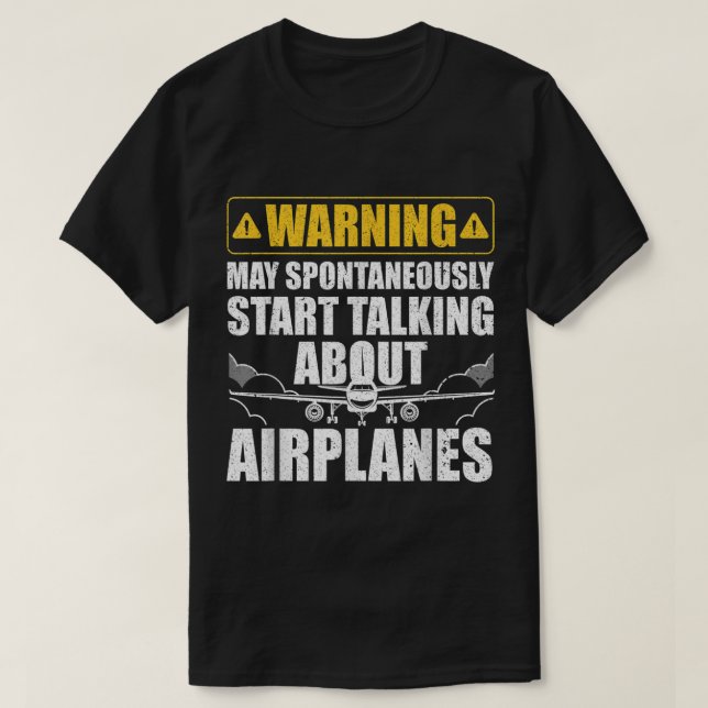 Funny Pilot Art För manar Women Aviation Pilot Air T Shirt (Design framsida)
