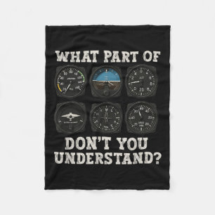 Funny Pilot Art Manar Women Aviation Airline Pilot Fleecefilt