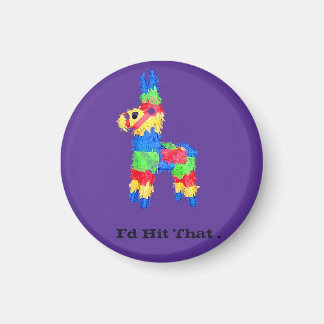 Funny Pinata Student Stil Humor Innuendo Magnet