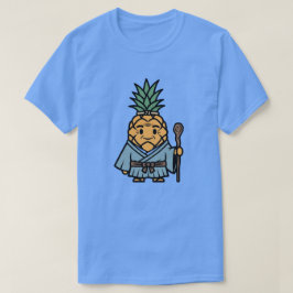 Funny Pineapple Sensei Master Samurai Illustration T Shirt