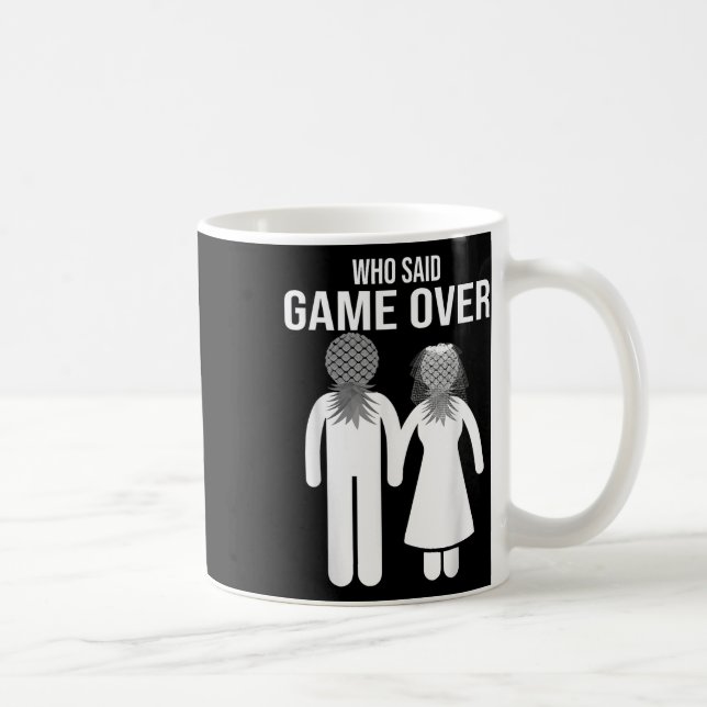 Funny Pineapple Swinger Gift Bröllop Bride Groom M Kaffemugg (Höger)
