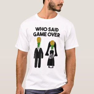 Funny Pineapple Swinging Lifestyle Bröllop Bride  T Shirt