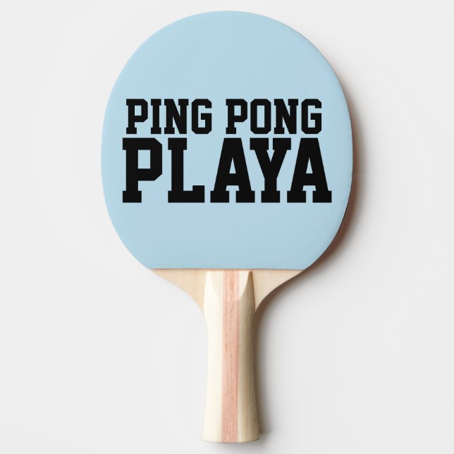 FUNNY PING PONG PLAYA PADDLES PINGISRACKET (Framsidan)