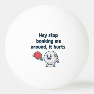 Funny ping pong / table tennis ball - Gift Pingisboll