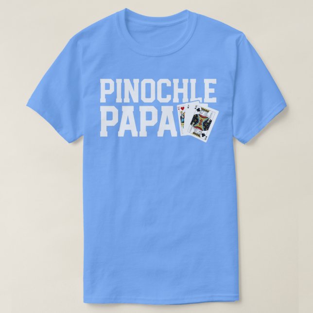 Funny Pinochle Shirt För manar Pinochle Kung Grand T (Design framsida)