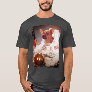 Funny Pinscher Astronaut Space Uppdrag Animal Astr T Shirt