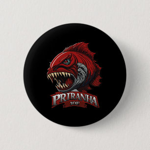 Funny Piranha-joe Älskare Gifts Perfekt Apparat Knapp