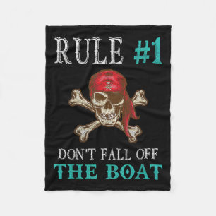 Funny Pirat Citote Tampa Gasparilla Crossbone Des Fleecefilt