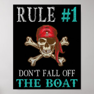 Funny Pirat Citote Tampa Gasparilla Crossbone Des Poster