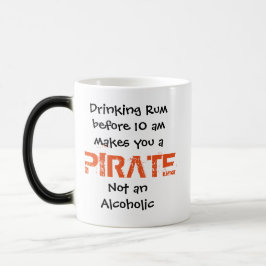 Funny Pirat Rum Mugg | Humor Gift for Drinkers