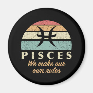 Funny Pisces Zodiac Regler Magnet