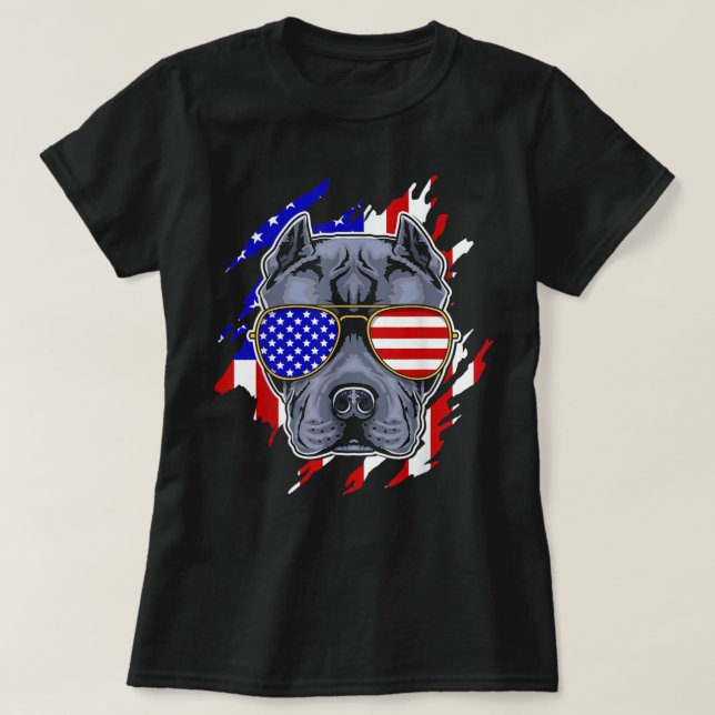 Funny Pitbulls Lovers - Pittbull T-Shirt (Design framsida)