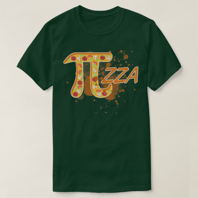 Funny Pizza Älskare 3 T Shirt (Design framsida)