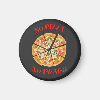 Funny Pizza Älskare Magnet