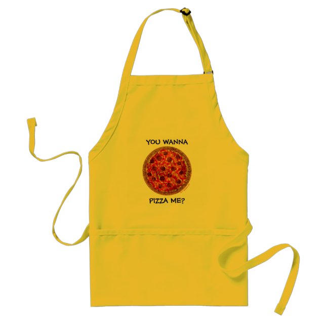 Funny Pizza Apron Förkläde (Framsidan)