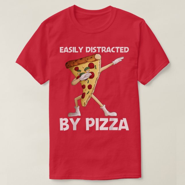 Funny Pizza Art För manar Women Pizza Slice Italia T Shirt (Design framsida)