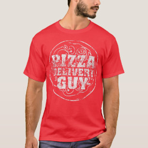 Funny Pizza Delivery Guy Costume Pizza Älskare Pap T Shirt