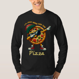 Funny Pizza Design T Shirt