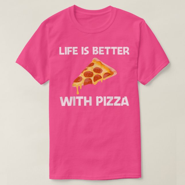 Funny Pizza Designer För manar Women Food Pun Paj  T Shirt (Design framsida)