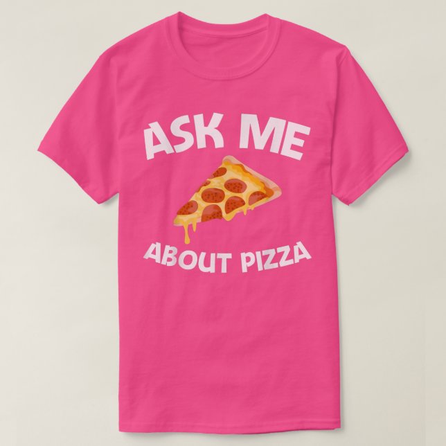 Funny Pizza Designer För manar Women Food Pun Paj  T Shirt (Design framsida)