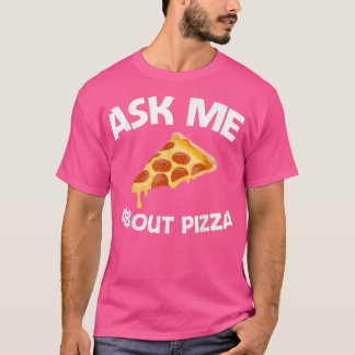 Funny Pizza Designer För manar Women Food Pun Paj T Shirt