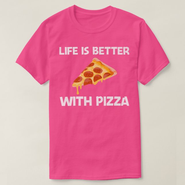 Funny Pizza Designer För manar Women Food Pun Paj  T Shirt (Design framsida)