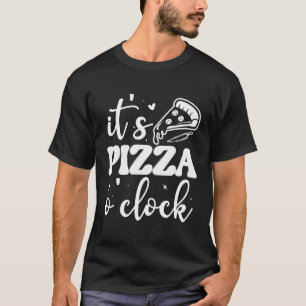 Funny Pizza Oâ'Clock Art Kids Manar Women Coola Pi T Shirt