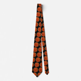 Funny Pizza Paj Delivery Neck Tie Slips